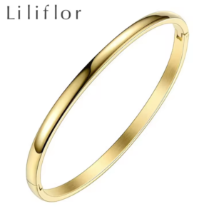 Liliflor 18K Gold Stainless Steel Bracelet